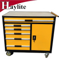 car repair trolley tool box with trolley tool set